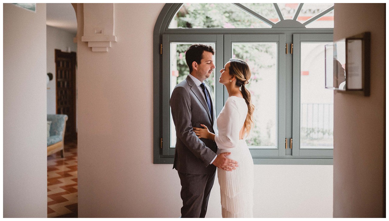 Novios en Palacio Bucarelli