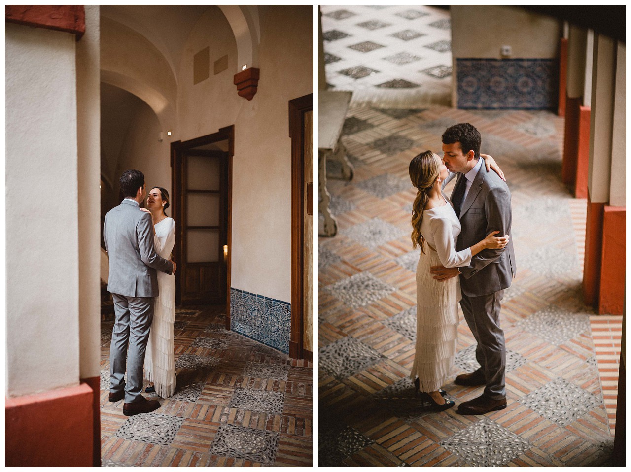 Novios en Palacio Bucarelli