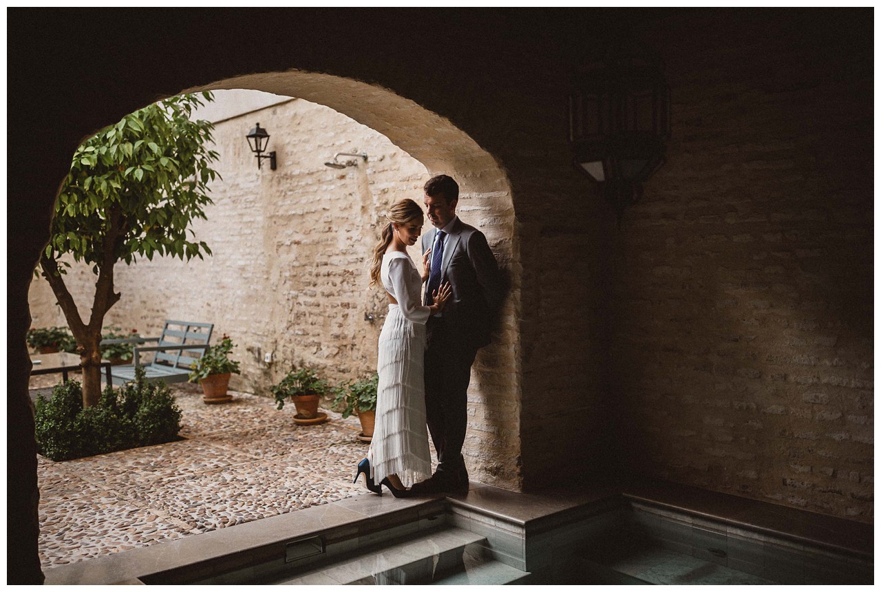 Novios en Palacio Bucarelli