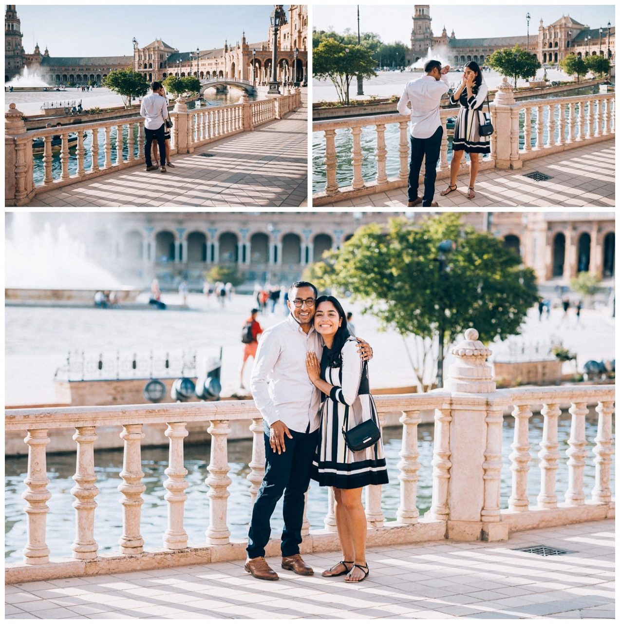 Marriage Proposal en Plaza de España - Sevilla